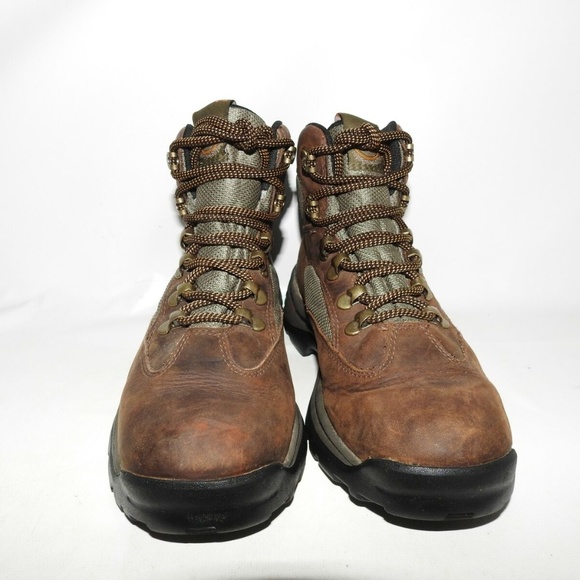 Timberland Size 7 M Brown Leather Boots Mens R3B12